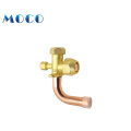 Air conditioner refrigeration valve/ac service split valve/brass fitting